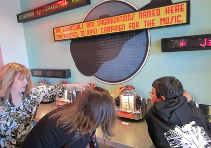 Design of permanent interactive/informational displays